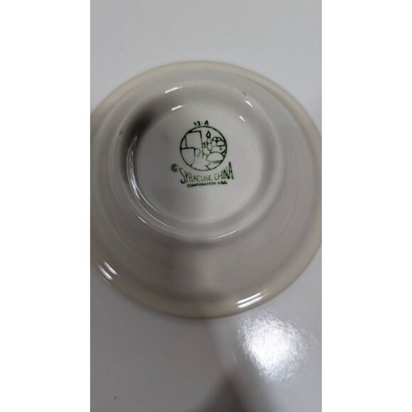 Syracuse China Bird Of Paradise 4 5/8" Floral Bird Design Bowl - Picture 8 of 8